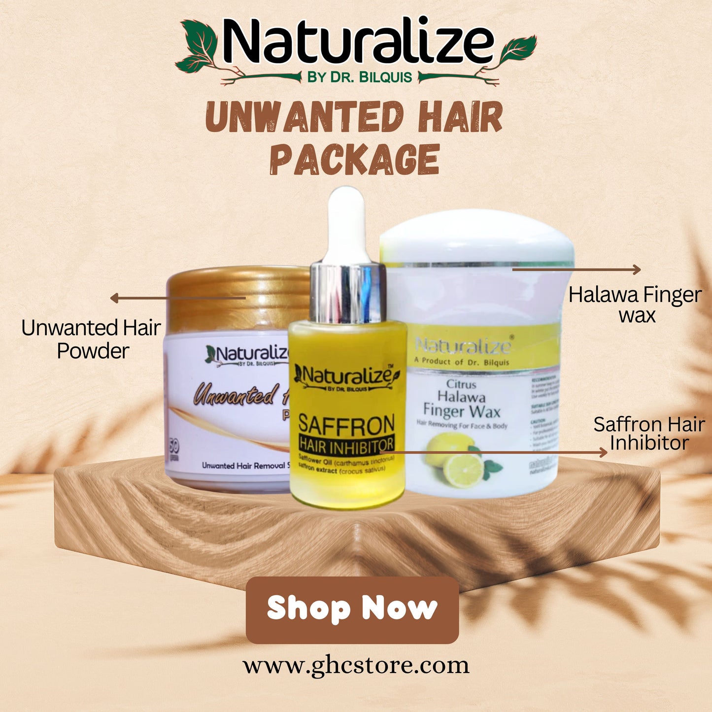 Unwanted Hair Package