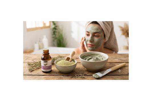Rosemary Oil Dhamasa Powder and Clay Mask – GHC Store