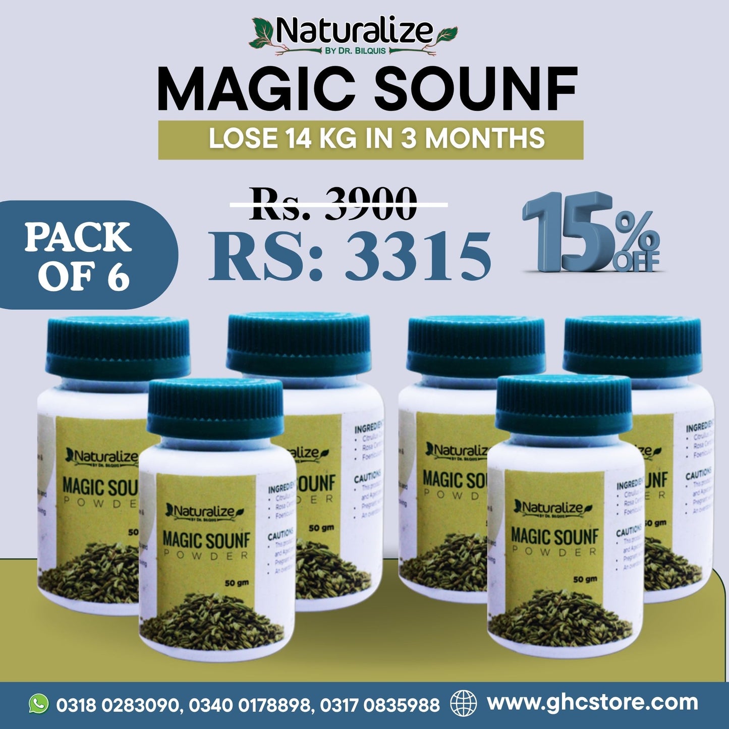 Magic Sounf pack of 6