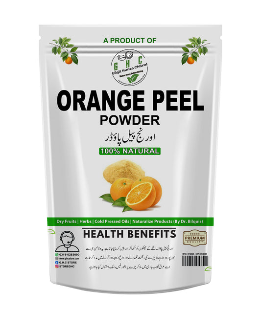 Pure Orange Peel Powder for glowing skin dark spots acne and pigmentation at GHC| Store