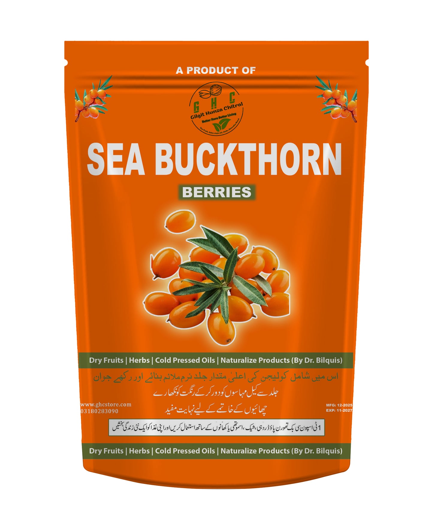 Sea Buckthorn Berry Powder 100gm